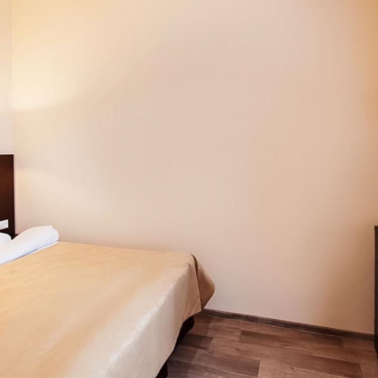Спальная комната в 2 местном 2 комнатном Семейном Повышенной комфортности (28-47 м²) санатория Бештау в Железноводске